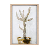 Arid Solitude I by Mercana Studio a Hand Embellished Textured Framed Art Print Matted under Glass by Mercana at Eve Furniture