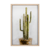 Arid Solitude II by Mercana Studio a Hand Embellished Textured Framed Art Print Matted under Glass by Mercana at Eve Furniture