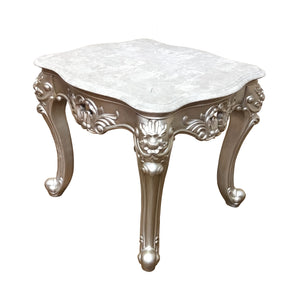 Ariel Champagne End Table by Cosmos Furniture at Eve Furniture