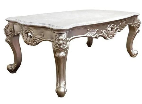 Ariel Transitional Silver Wood Finish Living Room Set by Cosmos Furniture at Eve Furniture