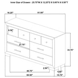 Arielle Light Oak 5-piece Queen Bedroom Set by Coaster at Eve Furniture