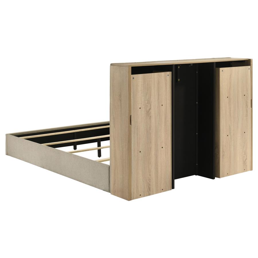 Arielle Light Oak 5-piece Queen Bedroom Set by Coaster at Eve Furniture