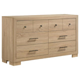 Arielle Light Oak 5-piece Queen Bedroom Set by Coaster at Eve Furniture