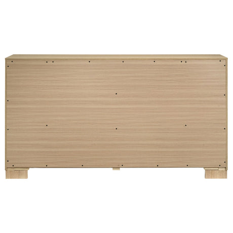 Arielle Light Oak 6-drawer Bedroom Dresser Cabinet by Coaster at Eve Furniture