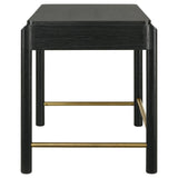 Arini 2-drawer Vanity Desk Makeup Table Black