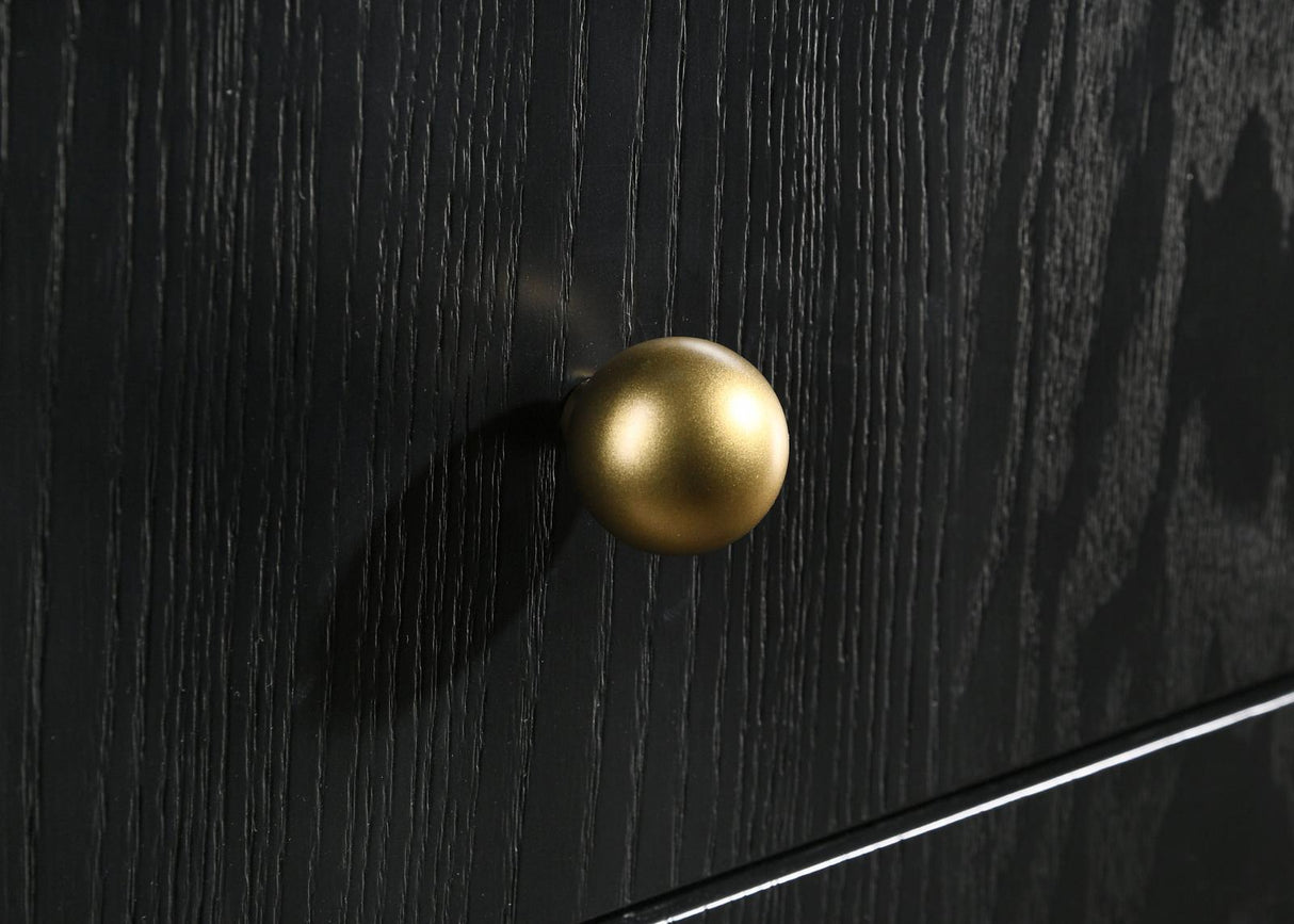 Arini 5-drawer Bedroom Chest Black by Coaster at Eve Furniture