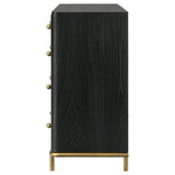 Arini 8-drawer Bedroom Dresser Black