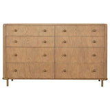 Arini Sand Wash 8-Drawer Dresser