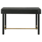 Arini Black 2-drawer Vanity Desk Makeup Table Black by Coaster at Eve Furniture