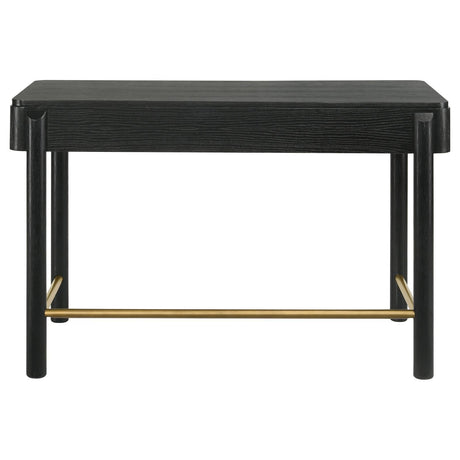 Arini Black 2-drawer Vanity Desk Makeup Table Black by Coaster at Eve Furniture