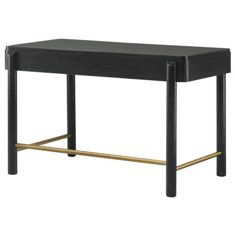 Arini Black 2-drawer Vanity Desk Makeup Table Black by Coaster at Eve Furniture