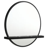 Arini Black 2-piece Makeup Vanity Table and Mirror Set by Coaster at Eve Furniture
