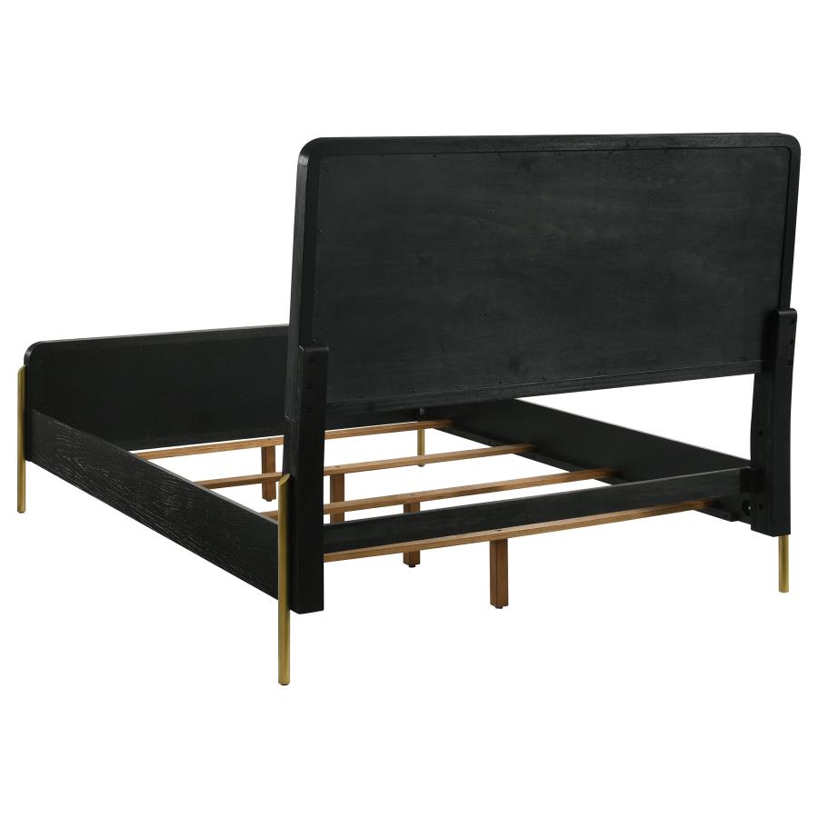 Arini Black and Natural 4-piece Queen Bedroom Set by Coaster at Eve Furniture