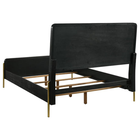 Arini Black and Natural 4-piece Queen Bedroom Set by Coaster at Eve Furniture