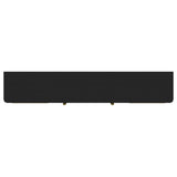 Arini Black Rattan Cane 2-Door TV Stand Media Console by Coaster at Eve Furniture