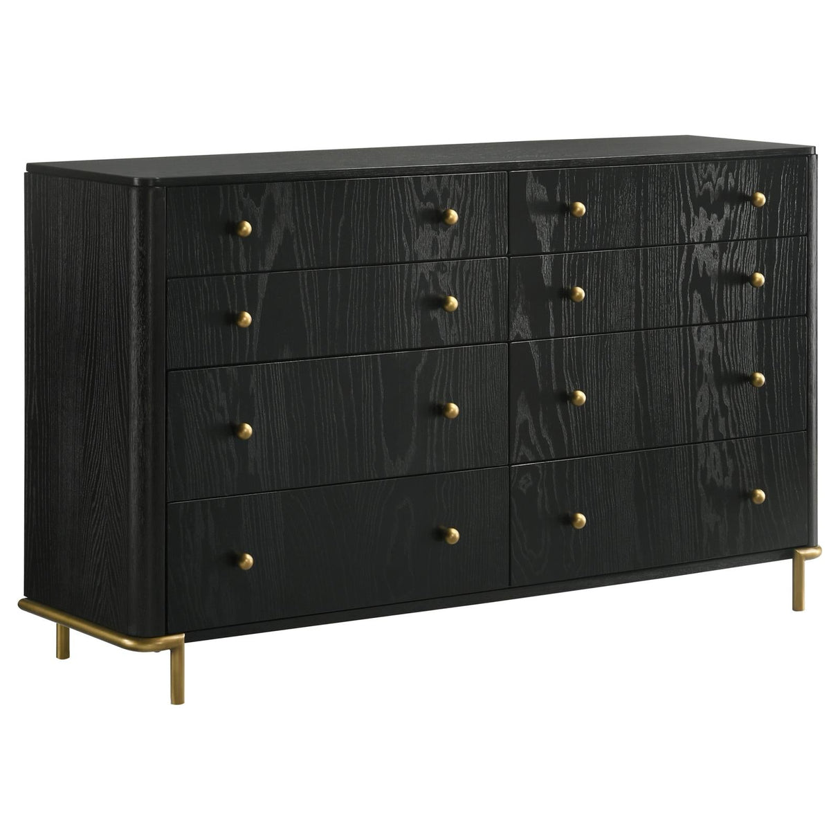 Arini Black/Grey 4-Piece Queen Bedroom Set by Coaster at Eve Furniture