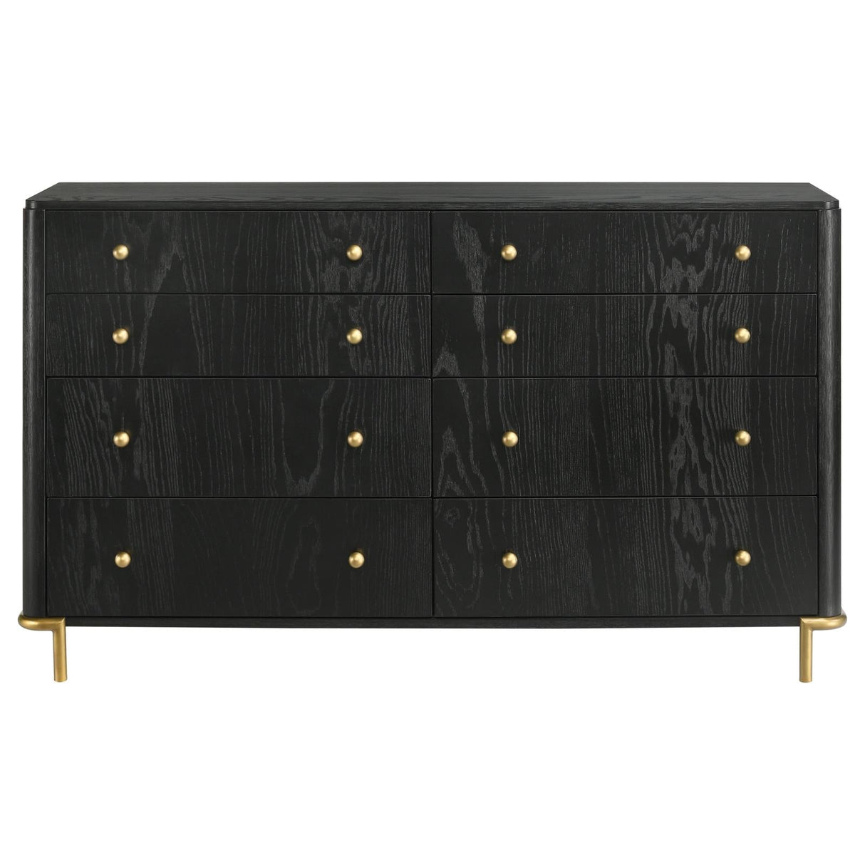 Arini Black/Grey 4-Piece Queen Bedroom Set by Coaster at Eve Furniture