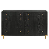 Arini Black/Grey 4-Piece Queen Bedroom Set by Coaster at Eve Furniture