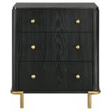 Arini Black/Grey 5-Piece Eastern King Bedroom Set by Coaster at Eve Furniture