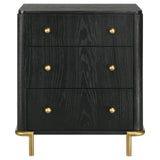 Arini Black/Natural 5-Piece Eastern King Bedroom Set by Coaster at Eve Furniture