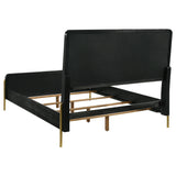 Arini Cream and Black 4-Piece Queen Bedroom Set by Coaster at Eve Furniture