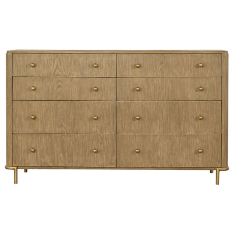 Arini Cream and Sand Wash 4-Piece Eastern King Bedroom Set by Coaster at Eve Furniture