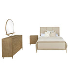 Arini Cream and Sand Wash 4-piece Queen Bedroom Set by Coaster at Eve Furniture