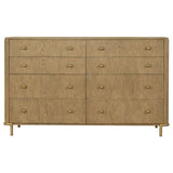 Arini Cream and Sand Wash 4-piece Queen Bedroom Set by Coaster at Eve Furniture