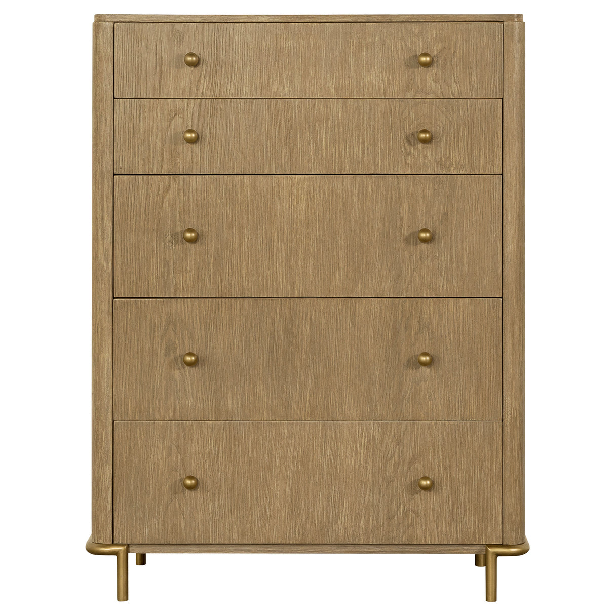 Arini Cream and Sand Wash 5-Piece California King Bedroom Set by Coaster at Eve Furniture