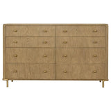 Arini Cream and Sand Wash 5-piece Queen Bedroom Set by Coaster at Eve Furniture