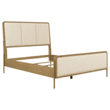 Arini Cream and Sand Wash California King Panel Bed by Coaster at Eve Furniture