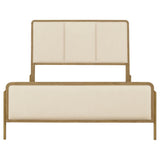 Arini Cream and Sand Wash Eastern King Panel Bed by Coaster at Eve Furniture