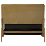 Arini Cream and Sand Wash Eastern King Panel Bed by Coaster at Eve Furniture