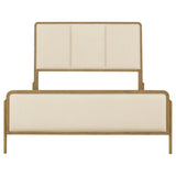 Arini Cream and Sand Wash Queen Panel Bed by Coaster at Eve Furniture
