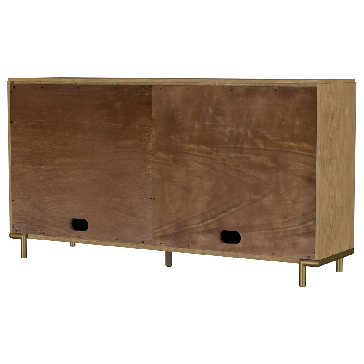 Arini Sand Wash 2-Drawer Cane Door Dining Sideboard Server by Coaster at Eve Furniture