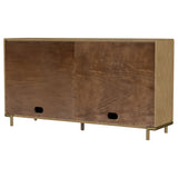 Arini Sand Wash 2-Drawer Cane Door Dining Sideboard Server by Coaster at Eve Furniture