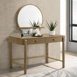 Arini Sand Wash 2-drawer Vanity Desk Makeup Table [Desk Only] by Coaster at Eve Furniture
