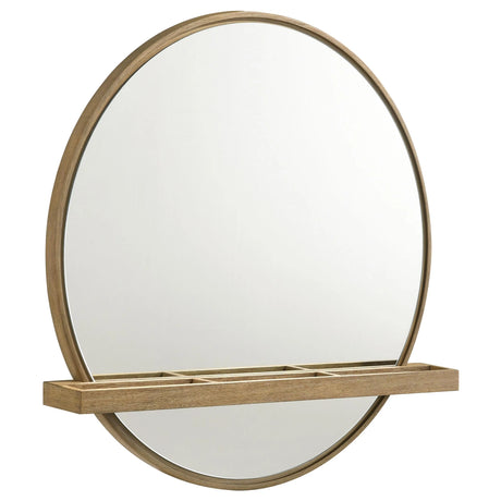 Arini Sand Wash 2-piece Makeup Vanity Table and Mirror Set by Coaster at Eve Furniture
