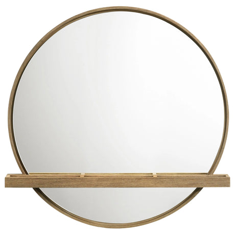 Arini Sand Wash 2-piece Makeup Vanity Table and Mirror Set by Coaster at Eve Furniture