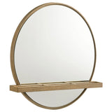 Arini Sand Wash 2-piece Makeup Vanity Table and Mirror Set by Coaster at Eve Furniture