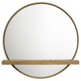 Arini Sand Wash 2-piece Makeup Vanity Table and Mirror Set by Coaster at Eve Furniture