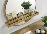 Arini Sand Wash 2-piece Makeup Vanity Table and Mirror Set by Coaster at Eve Furniture