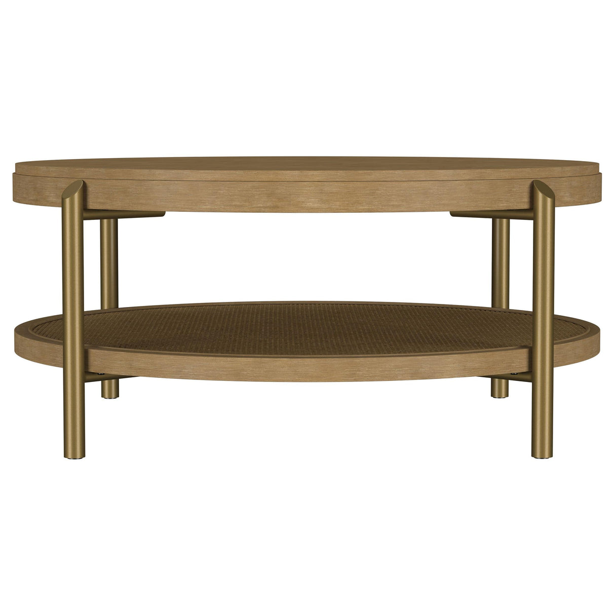 Arini Sand Wash 2-Piece Round Coffee and End Table Set by Coaster at Eve Furniture