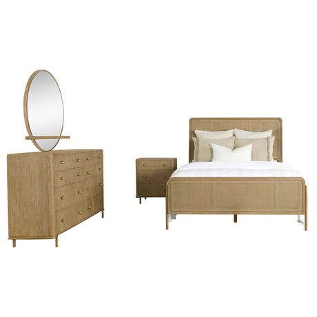 Arini Sand Wash 4-piece California King Bedroom Set by Coaster at Eve Furniture