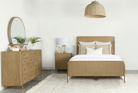 Arini Sand Wash 4-piece California King Bedroom Set by Coaster at Eve Furniture