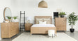 Arini Sand Wash 4-Piece Upholstered Queen Bedroom Set by Coaster at Eve Furniture