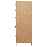 Arini Sand Wash 5-Drawer Chest by Coaster at Eve Furniture