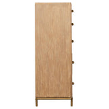 Arini Sand Wash 5-Drawer Chest by Coaster at Eve Furniture