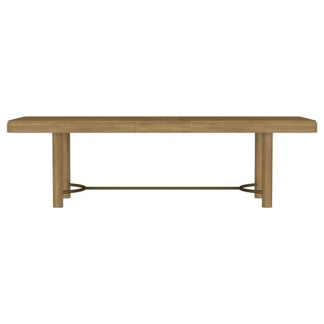 Arini Sand Wash 5-Piece Extension Leaf Dining Table Set by Coaster at Eve Furniture