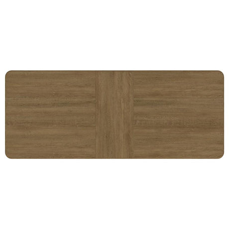 Arini Sand Wash 5-Piece Extension Leaf Dining Table Set by Coaster at Eve Furniture